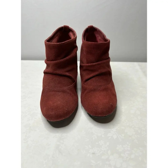 TRIBECA RED/MAROON WOMENS, US 10 - Picture 3 of 9